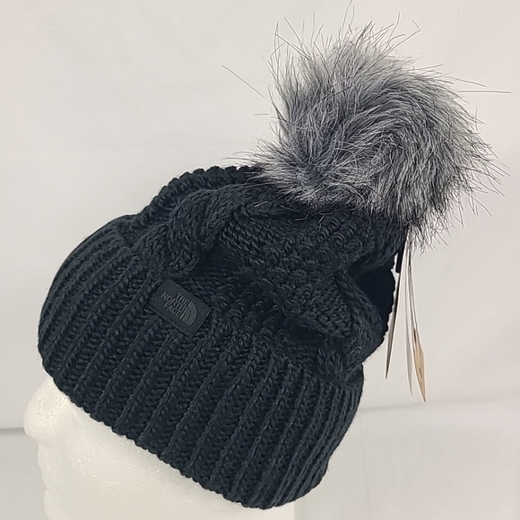 The North Face Accessories - NEW THE NORTH FACE OH MEGA FUR POM BEANIE Black One Size